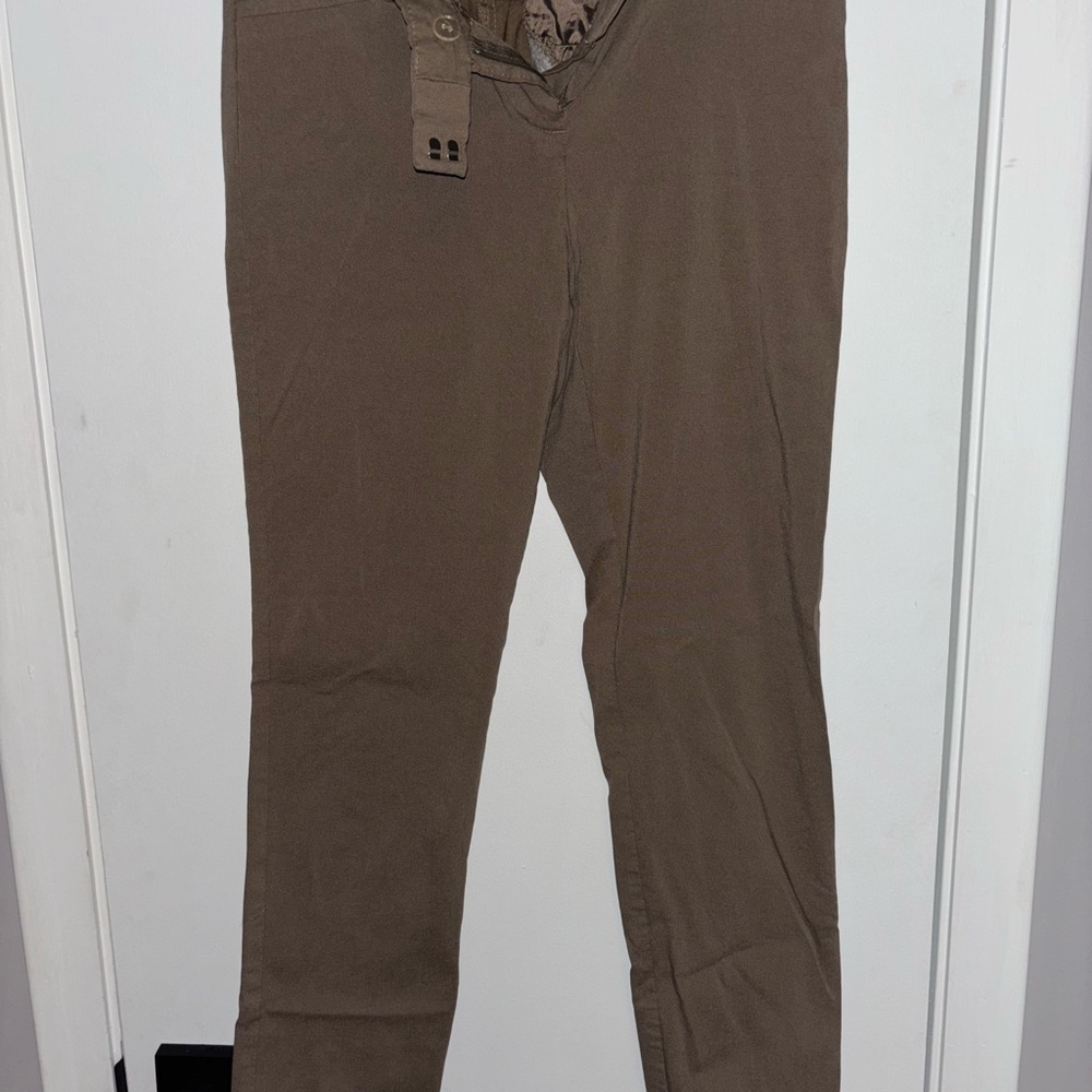 Van Heusen Khaki Stretch Pants